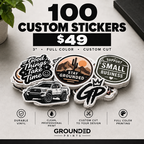 100 3" Sticker Sale