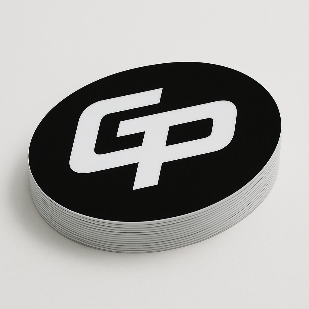 Oval Stickers