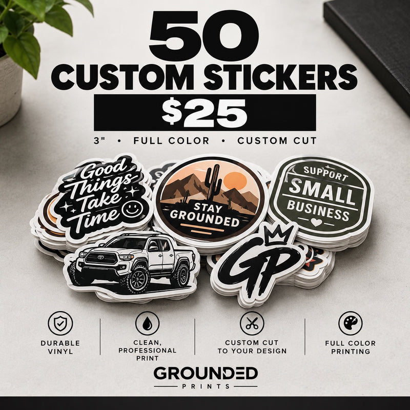 50 3" Sticker Sale