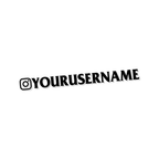 Social Media Decal Sticker